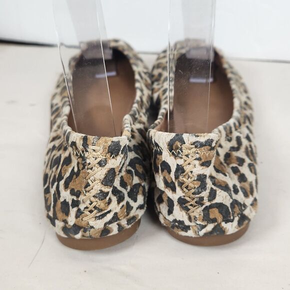 Lucky Brand Emmie Ballet Flats Animal Print Size 7 casual school office festival - Picture 4 of 11